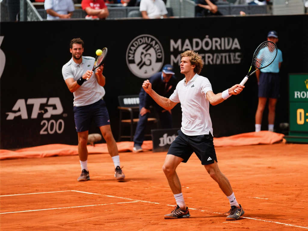 鲁德两盘完胜塞伦德罗，首次闯入马德里大师赛决赛