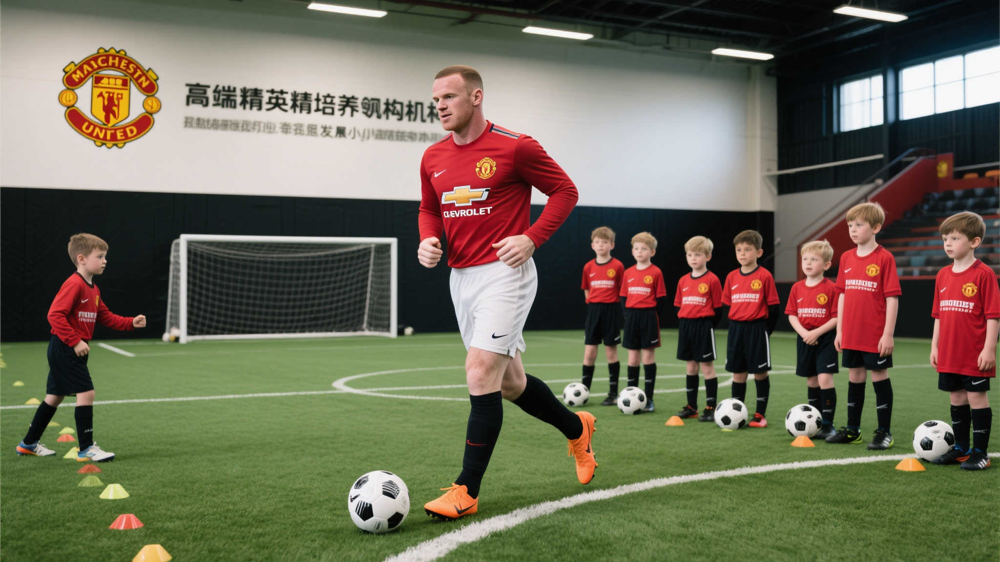 鲁尼携手豪华训练营,助力小球员圆足球梦想 鲁尼携手豪华训练营,助力小球员圆足球梦想
